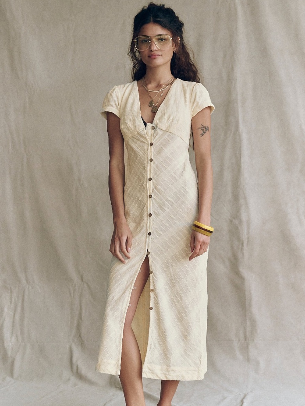 free people new in town midi dress
